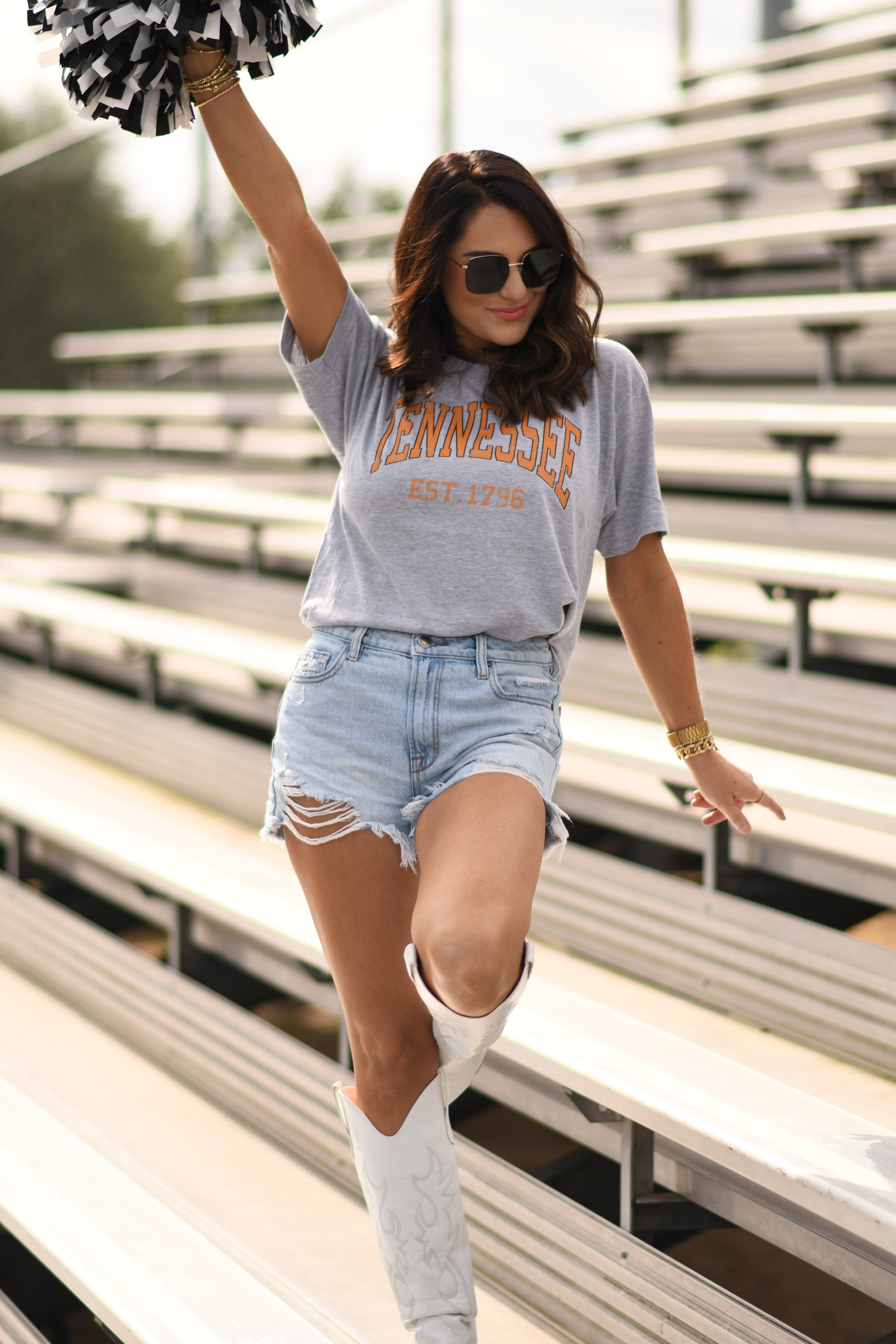Tennessee Distressed Tee-P&PD Wholesale-[option4]-[option5]-[option6]-[option7]-[option8]-Shop-Boutique-Clothing-for-Women-Online