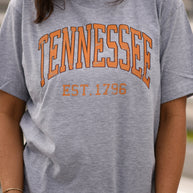 Tennessee Distressed Tee-P&PD Wholesale-[option4]-[option5]-[option6]-[option7]-[option8]-Shop-Boutique-Clothing-for-Women-Online