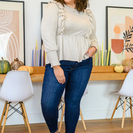 Sweet Confession Top In Seashell-Womens-Ave Shops-[option4]-[option5]-[option6]-[option7]-[option8]-Shop-Boutique-Clothing-for-Women-Online