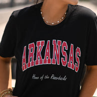 Arkansas Home Of The Razorbacks Tee-P&PD Wholesale-[option4]-[option5]-[option6]-[option7]-[option8]-Shop-Boutique-Clothing-for-Women-Online