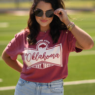 Oklahoma Sooner State Tee-P&PD Wholesale-[option4]-[option5]-[option6]-[option7]-[option8]-Shop-Boutique-Clothing-for-Women-Online