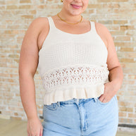 Day Dancing Ruffle Knit Tank Top-Tops-Ave Shops-[option4]-[option5]-[option6]-[option7]-[option8]-Shop-Boutique-Clothing-for-Women-Online