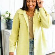 Daydreams Shacket in Yellow-Tops-Ave Shops-[option4]-[option5]-[option6]-[option7]-[option8]-Shop-Boutique-Clothing-for-Women-Online
