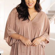 Dazzlingly Draped V-Neck Blouse-Blouses-Ave Shops-[option4]-[option5]-[option6]-[option7]-[option8]-Shop-Boutique-Clothing-for-Women-Online