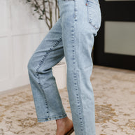 Judy Blue Debbie High Rise Stone Wash Straight Fit Jeans-Womens-Ave Shops-[option4]-[option5]-[option6]-[option7]-[option8]-Shop-Boutique-Clothing-for-Women-Online