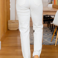 Judy Blue Diana Straight Leg Jeans In White-Denim-Ave Shops-[option4]-[option5]-[option6]-[option7]-[option8]-Shop-Boutique-Clothing-for-Women-Online