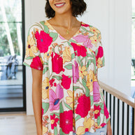 Do It Anyways Floral Top-Tops-Ave Shops-[option4]-[option5]-[option6]-[option7]-[option8]-Shop-Boutique-Clothing-for-Women-Online