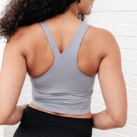 Rae Mode Doing it For Me Asymmetrical Tank in Rhino Grey-Athleisure-Ave Shops-[option4]-[option5]-[option6]-[option7]-[option8]-Shop-Boutique-Clothing-for-Women-Online