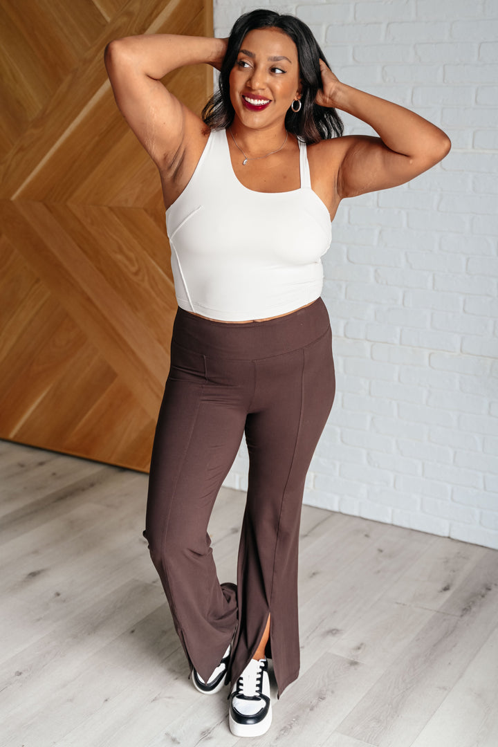 Rae Mode Doing it For Me Asymmetrical Tank in White Pearl-Athleisure-Ave Shops-[option4]-[option5]-[option6]-[option7]-[option8]-Shop-Boutique-Clothing-for-Women-Online