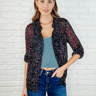 Doing the Most Polka Dot Blouse-Womens-Ave Shops-[option4]-[option5]-[option6]-[option7]-[option8]-Shop-Boutique-Clothing-for-Women-Online