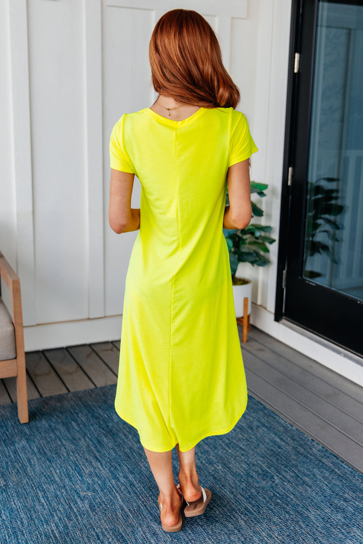 Dolman Sleeve Maxi Dress in Neon Yellow-Dresses-Ave Shops-[option4]-[option5]-[option6]-[option7]-[option8]-Shop-Boutique-Clothing-for-Women-Online