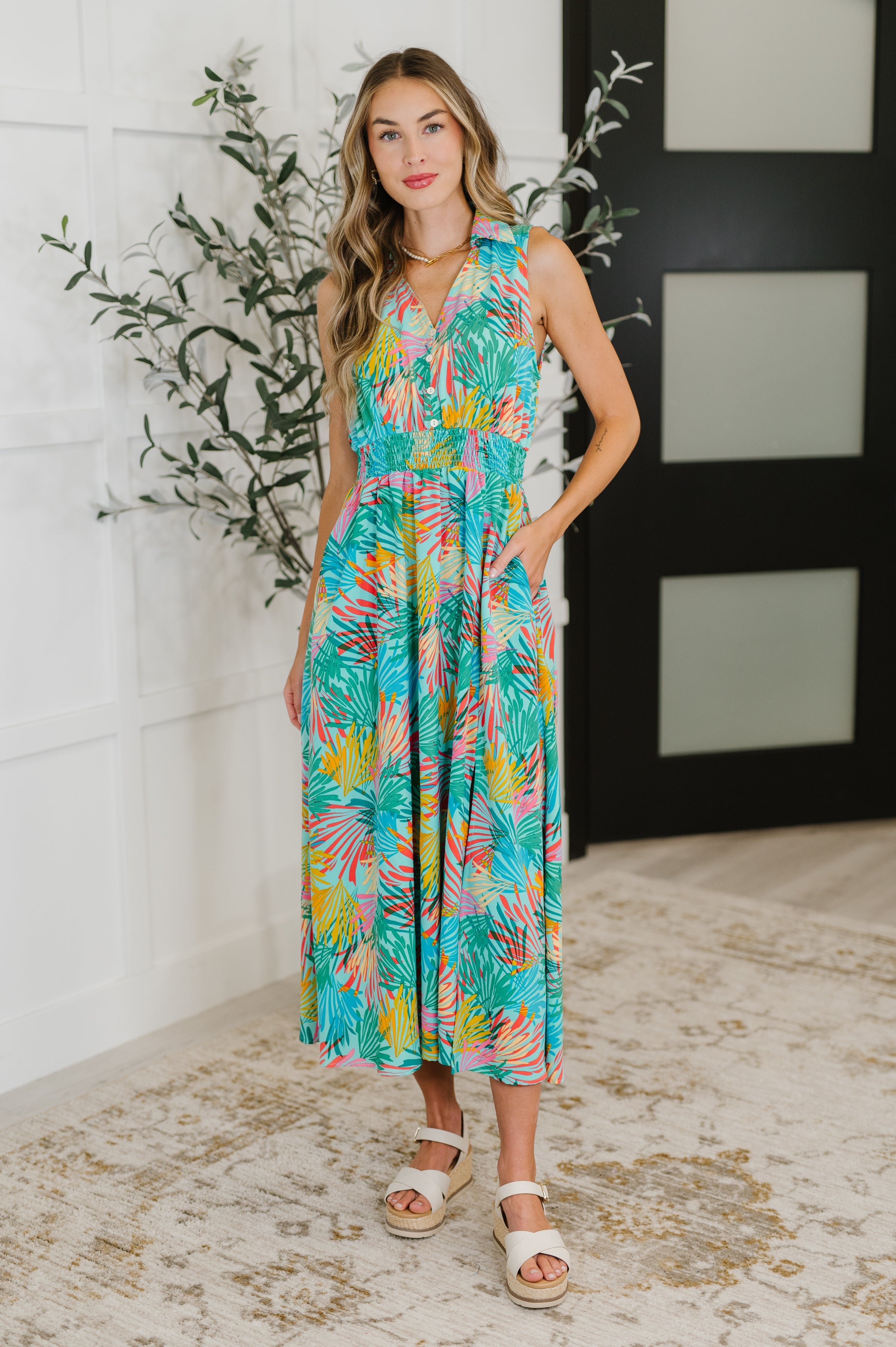 Don't Be Shy, Babe Sleeveless Dress in Mint-Womens-Ave Shops-[option4]-[option5]-[option6]-[option7]-[option8]-Shop-Boutique-Clothing-for-Women-Online