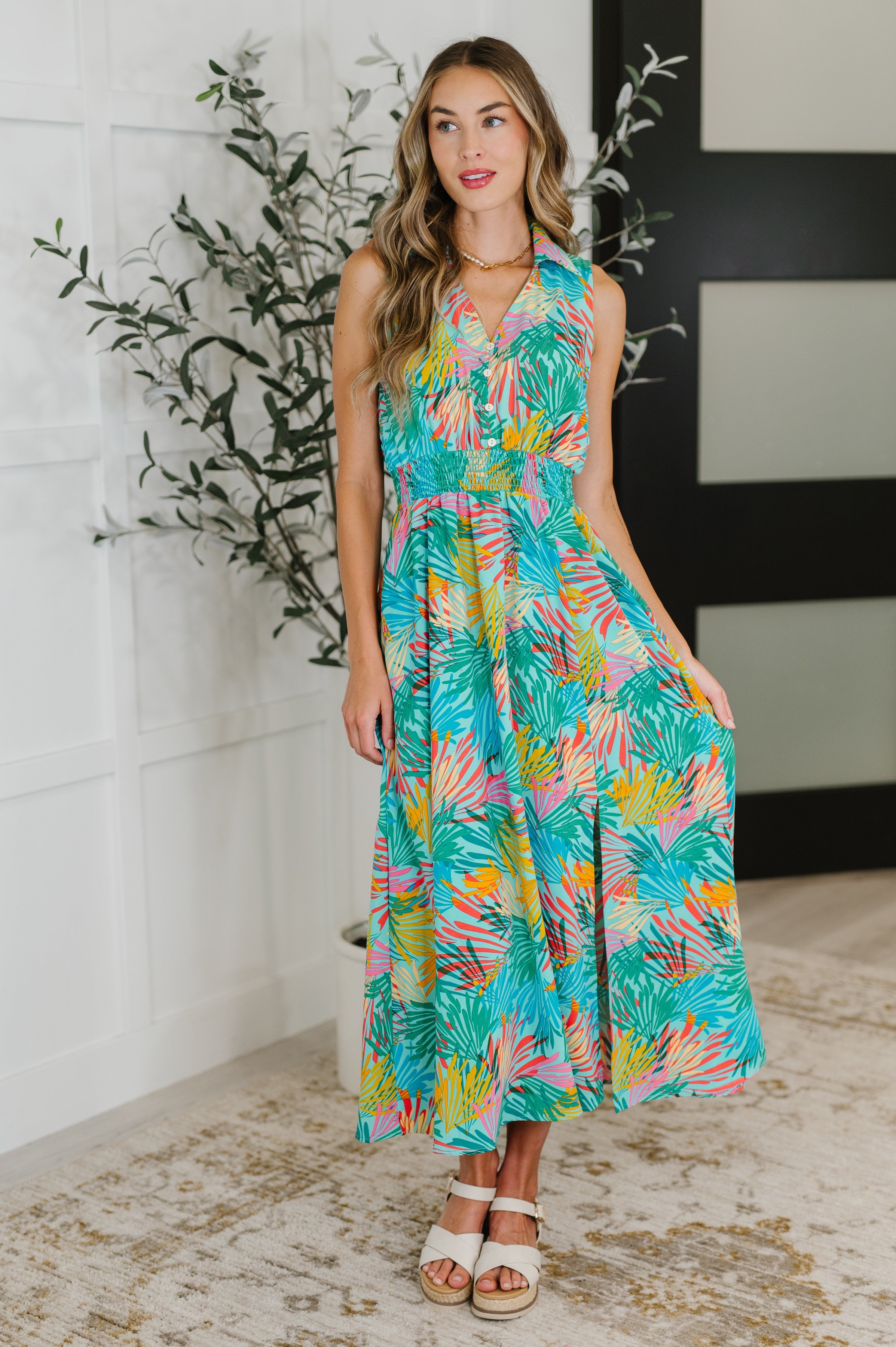 Don't Be Shy, Babe Sleeveless Dress in Mint-Womens-Ave Shops-[option4]-[option5]-[option6]-[option7]-[option8]-Shop-Boutique-Clothing-for-Women-Online