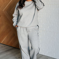 Don't Get Stuck Stripe Detail Sweatshirt-Athleisure-Ave Shops-[option4]-[option5]-[option6]-[option7]-[option8]-Shop-Boutique-Clothing-for-Women-Online