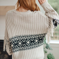 Don't Waver Fringe Detail Sweater-Tops-Ave Shops-[option4]-[option5]-[option6]-[option7]-[option8]-Shop-Boutique-Clothing-for-Women-Online