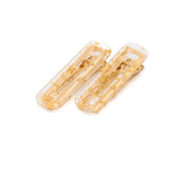 Double Trouble 2 Pack Hair Clip in Gold Leaf-Accessories-Ave Shops-[option4]-[option5]-[option6]-[option7]-[option8]-Shop-Boutique-Clothing-for-Women-Online