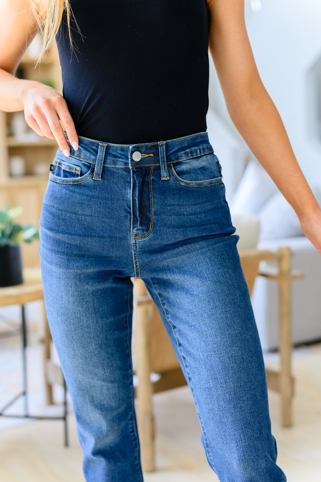 Judy Blue Downtown High Rise Boyfriend Jeans-Denim-Ave Shops-[option4]-[option5]-[option6]-[option7]-[option8]-Shop-Boutique-Clothing-for-Women-Online