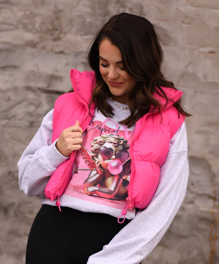 Hot Pink Puffer Vest *Pre Order*