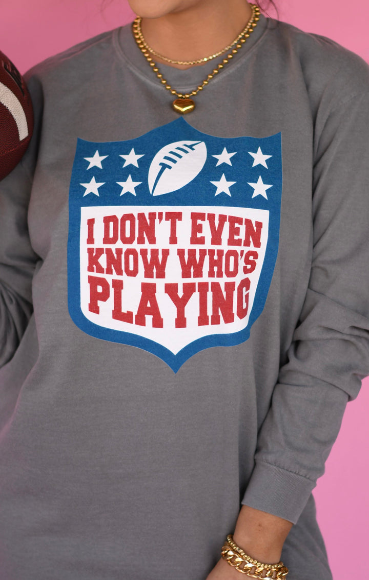 PREORDER: Who's Playing Tee/Long Sleeve Tee