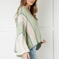 Elemental My Dear Patchwork Top-Tops-Ave Shops-[option4]-[option5]-[option6]-[option7]-[option8]-Shop-Boutique-Clothing-for-Women-Online