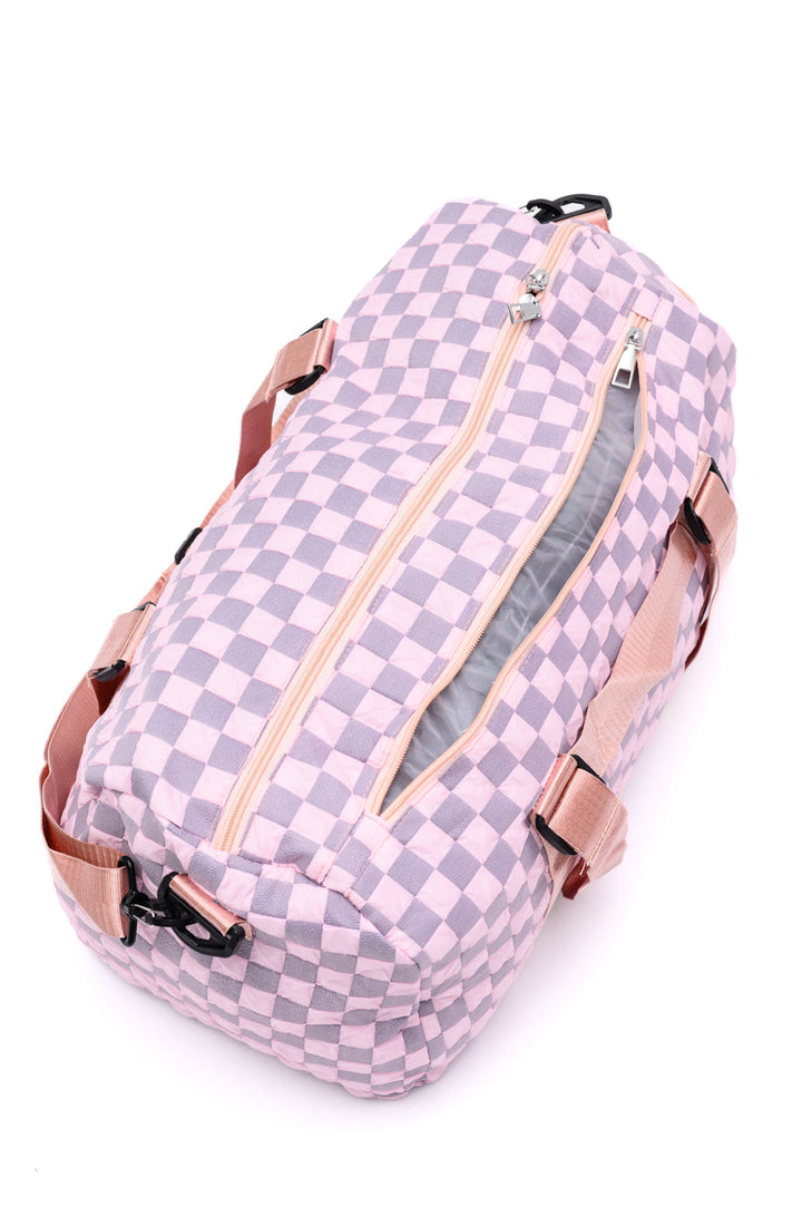 Elevate Travel Duffel in Pink-Accessories-Ave Shops-OS-[option4]-[option5]-[option6]-[option7]-[option8]-Shop-Boutique-Clothing-for-Women-Online