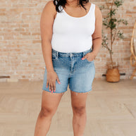 Judy Blue Elle High Rise Rhinestone Cutoff Shorts-Denim-Ave Shops-[option4]-[option5]-[option6]-[option7]-[option8]-Shop-Boutique-Clothing-for-Women-Online