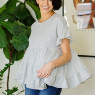 Endless Memories Tiered Babydoll Top-Tops-Ave Shops-[option4]-[option5]-[option6]-[option7]-[option8]-Shop-Boutique-Clothing-for-Women-Online