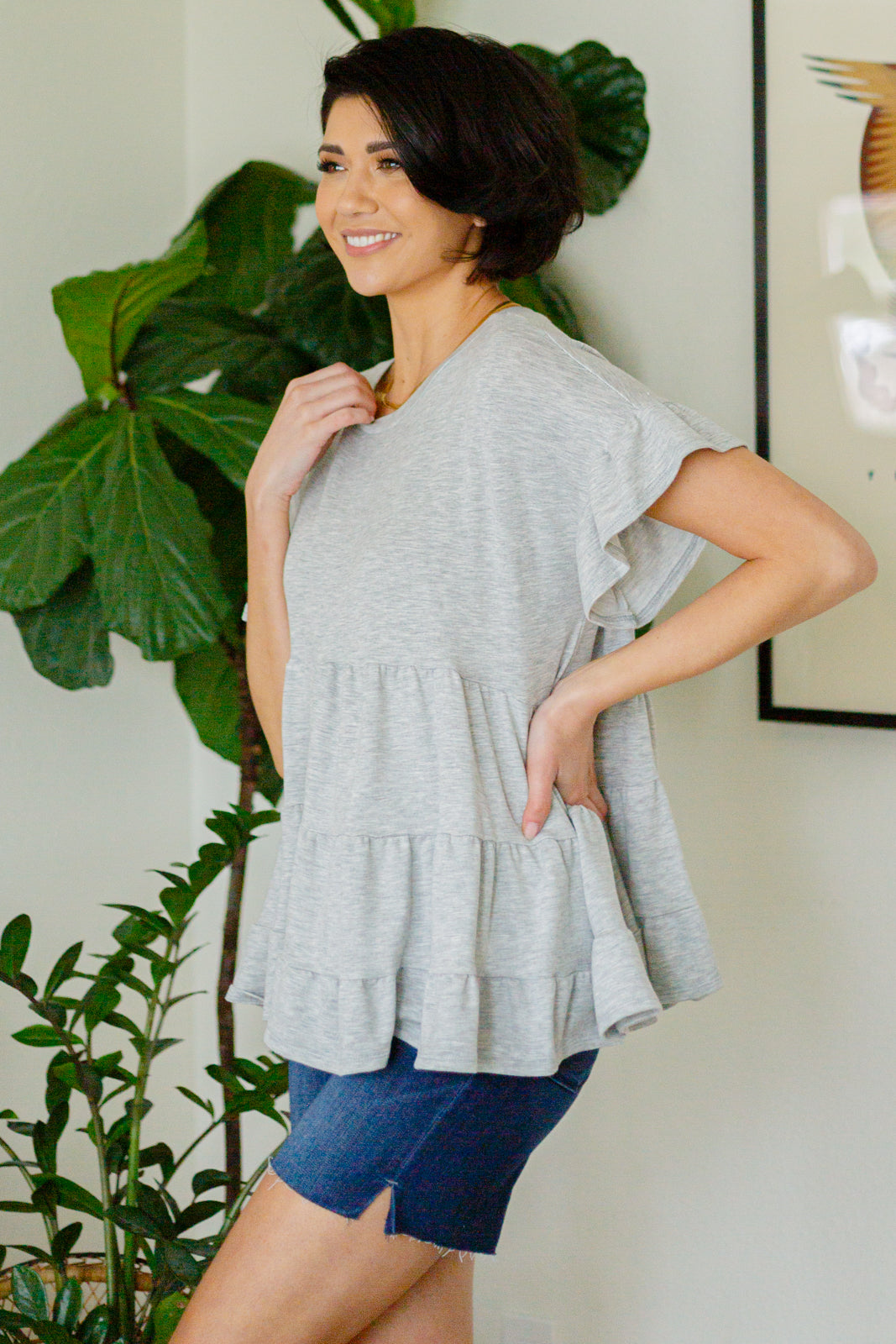 Endless Memories Tiered Babydoll Top-Tops-Ave Shops-[option4]-[option5]-[option6]-[option7]-[option8]-Shop-Boutique-Clothing-for-Women-Online