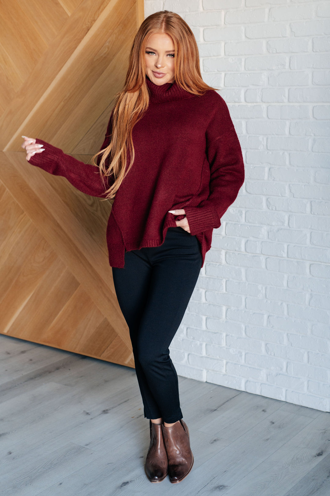 Envelop Me Turtleneck Sweater-Tops-Ave Shops-[option4]-[option5]-[option6]-[option7]-[option8]-Shop-Boutique-Clothing-for-Women-Online