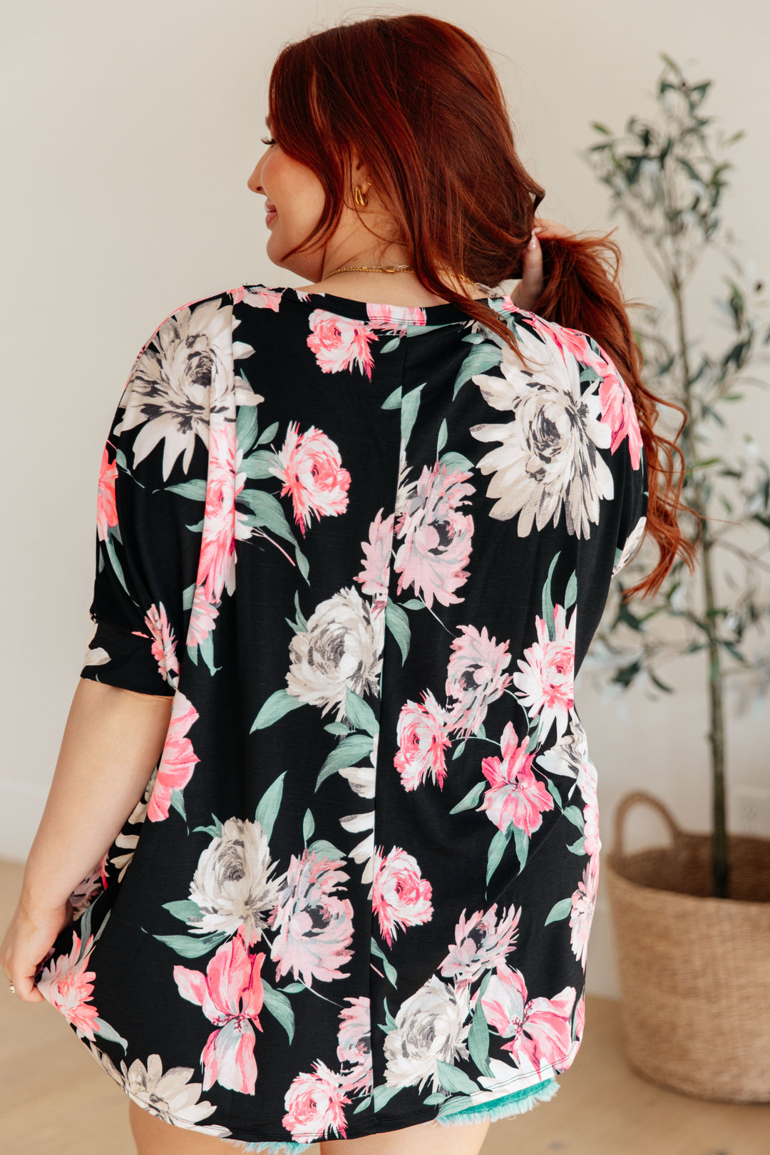 Essential Blouse in Black Floral-Womens-Ave Shops-[option4]-[option5]-[option6]-[option7]-[option8]-Shop-Boutique-Clothing-for-Women-Online