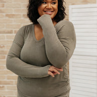 Essential Lounge Top in Mineral Wash Olive-Womens-Ave Shops-[option4]-[option5]-[option6]-[option7]-[option8]-Shop-Boutique-Clothing-for-Women-Online