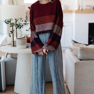 World of Wonder Striped Sweater-Tops-Ave Shops-[option4]-[option5]-[option6]-[option7]-[option8]-Shop-Boutique-Clothing-for-Women-Online