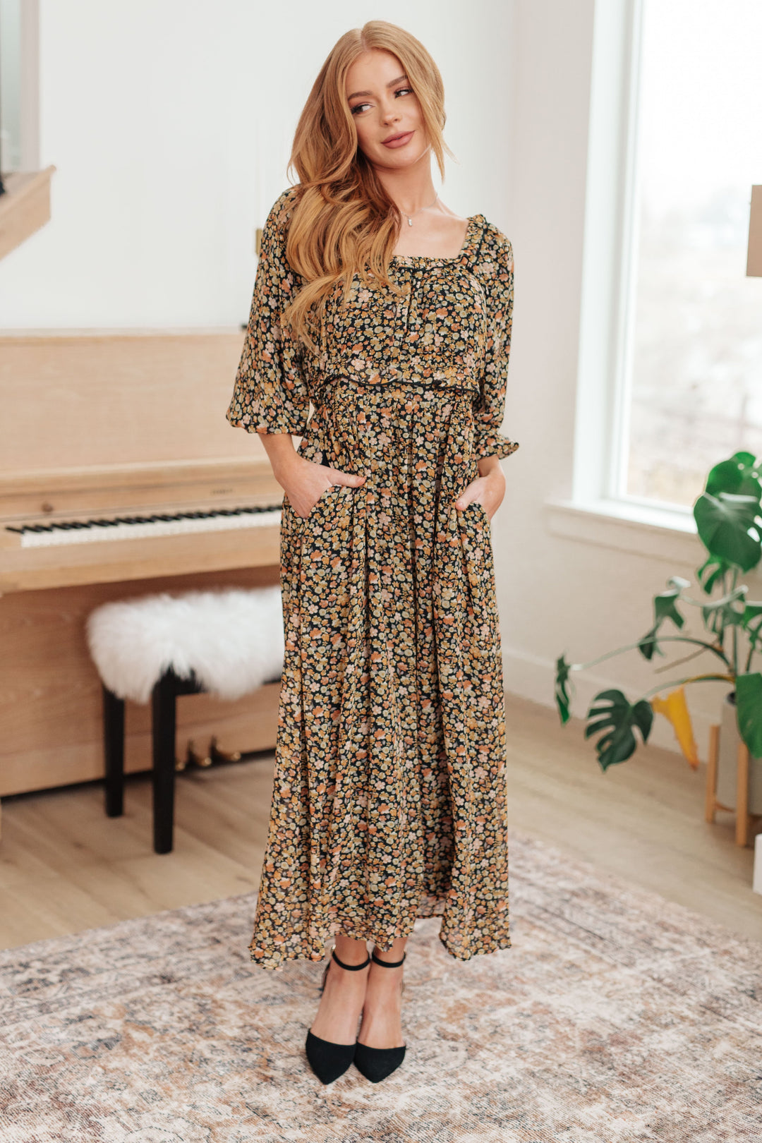 Ever So Briefly Floral Maxi Dress-Dresses-Ave Shops-[option4]-[option5]-[option6]-[option7]-[option8]-Shop-Boutique-Clothing-for-Women-Online