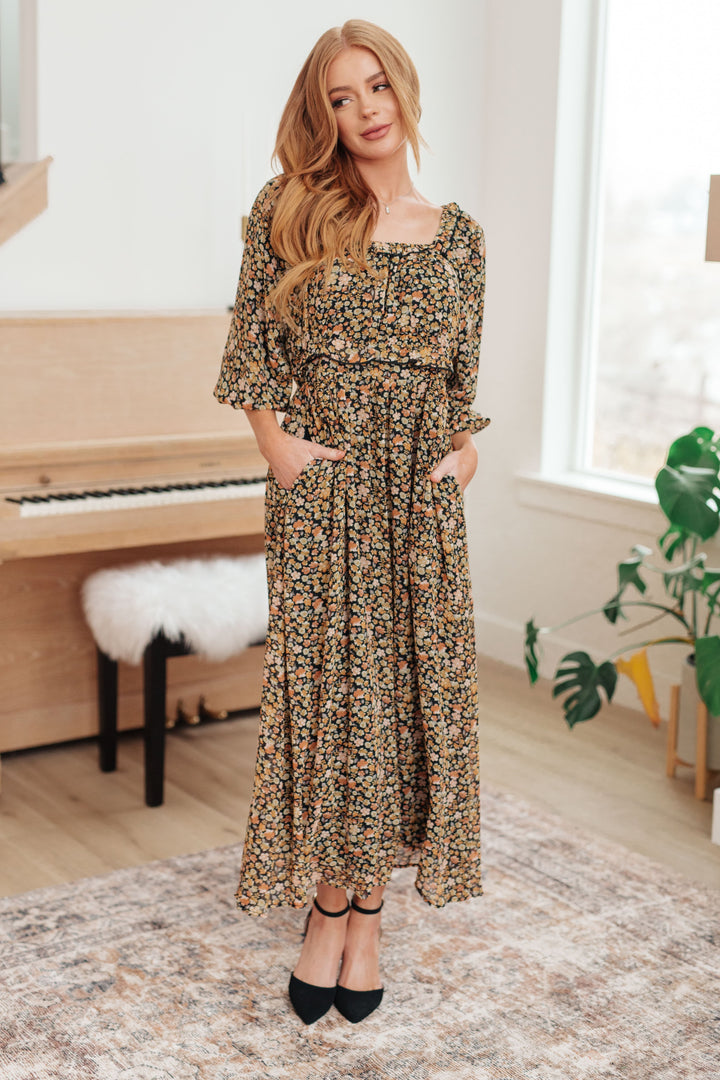 Ever So Briefly Floral Maxi Dress-Dresses-Ave Shops-[option4]-[option5]-[option6]-[option7]-[option8]-Shop-Boutique-Clothing-for-Women-Online