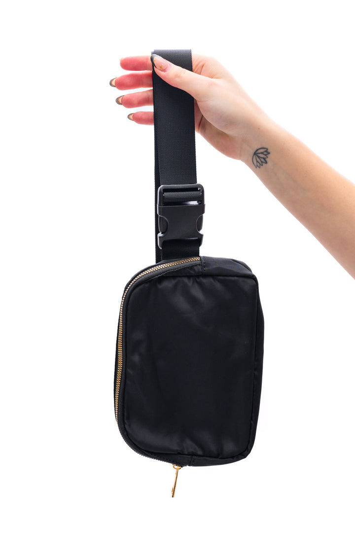 Everywhere I Go Crossbody Belt Bag in Black-Accessories-Ave Shops-OS-[option4]-[option5]-[option6]-[option7]-[option8]-Shop-Boutique-Clothing-for-Women-Online