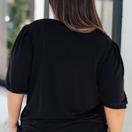 Evidently Different Puff Sleeve Top-Tops-Ave Shops-[option4]-[option5]-[option6]-[option7]-[option8]-Shop-Boutique-Clothing-for-Women-Online