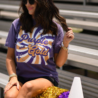 Purple and Gold Vibes Tee-P&PD Wholesale-[option4]-[option5]-[option6]-[option7]-[option8]-Shop-Boutique-Clothing-for-Women-Online