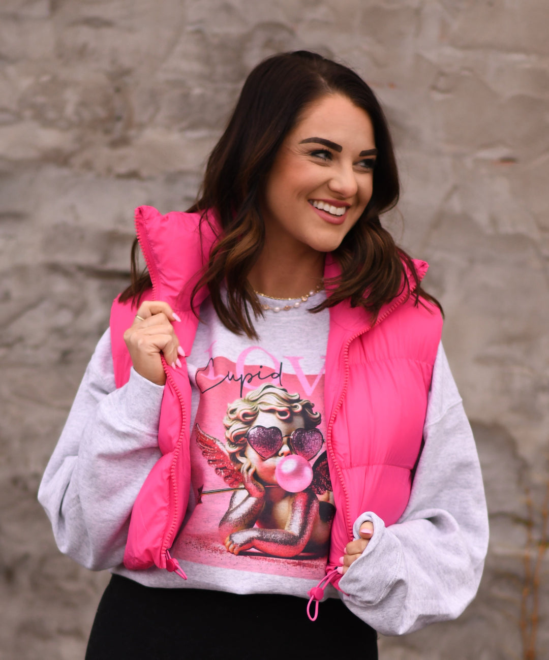 Hot Pink Puffer Vest *Pre Order*