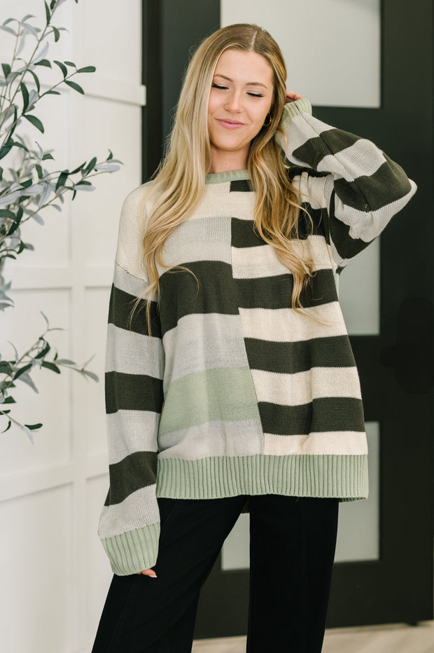 Fall Into Us Color Block Knit Pullover-Womens-Ave Shops-[option4]-[option5]-[option6]-[option7]-[option8]-Shop-Boutique-Clothing-for-Women-Online
