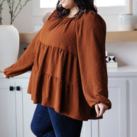 Falling Into You Tiered Babydoll Top-Tops-Ave Shops-[option4]-[option5]-[option6]-[option7]-[option8]-Shop-Boutique-Clothing-for-Women-Online