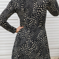 Fay Long Sleeve V Neck Skort Dress-Womens-Ave Shops-[option4]-[option5]-[option6]-[option7]-[option8]-Shop-Boutique-Clothing-for-Women-Online