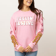 Feelin Festive Pink Sweater-Womens-Ave Shops-[option4]-[option5]-[option6]-[option7]-[option8]-Shop-Boutique-Clothing-for-Women-Online