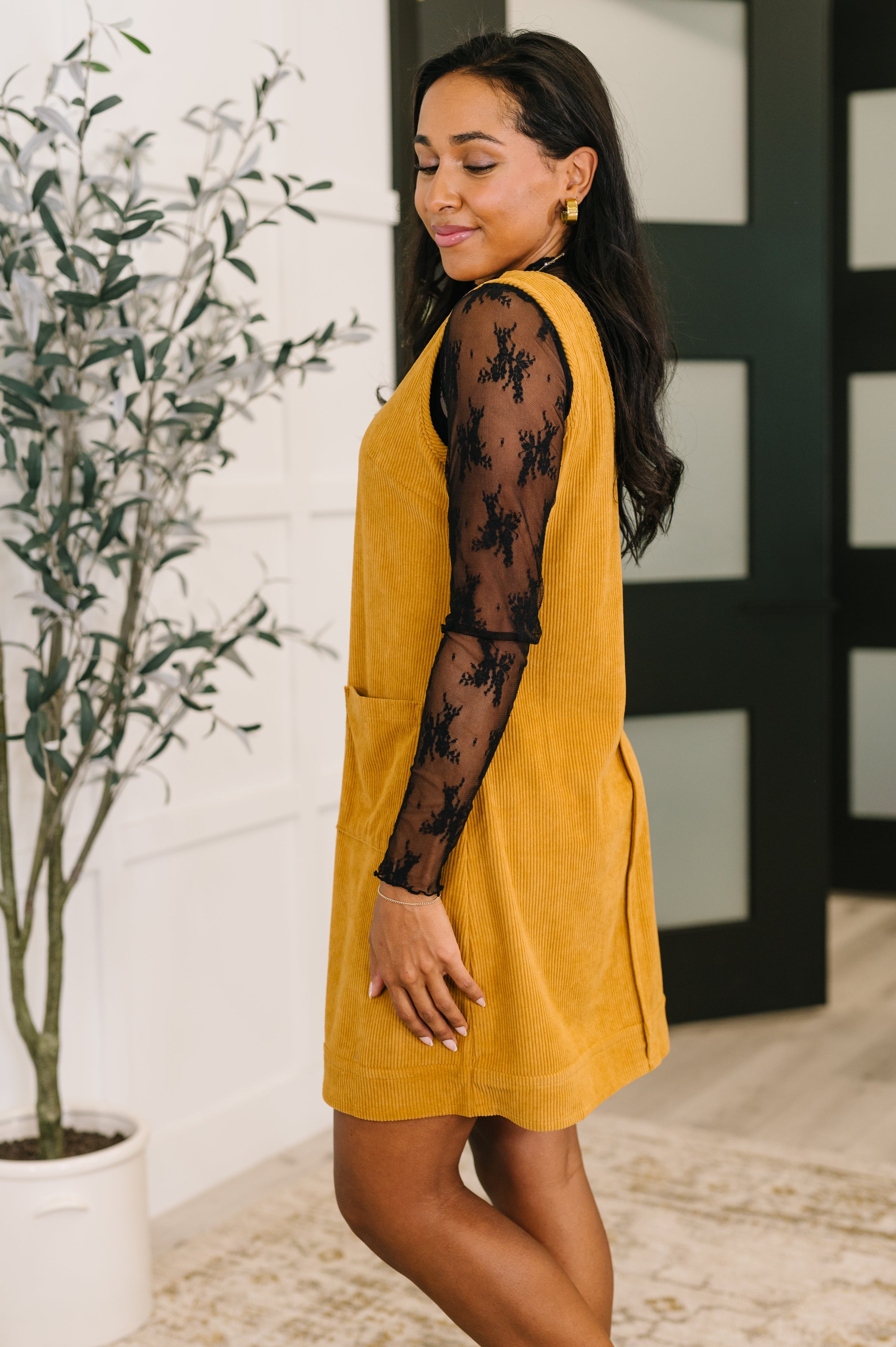 Feeling That Way Corduroy Dress-Womens-Ave Shops-[option4]-[option5]-[option6]-[option7]-[option8]-Shop-Boutique-Clothing-for-Women-Online