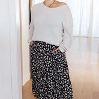 Fielding Flowers Floral Skirt-Bottoms-Ave Shops-[option4]-[option5]-[option6]-[option7]-[option8]-Shop-Boutique-Clothing-for-Women-Online