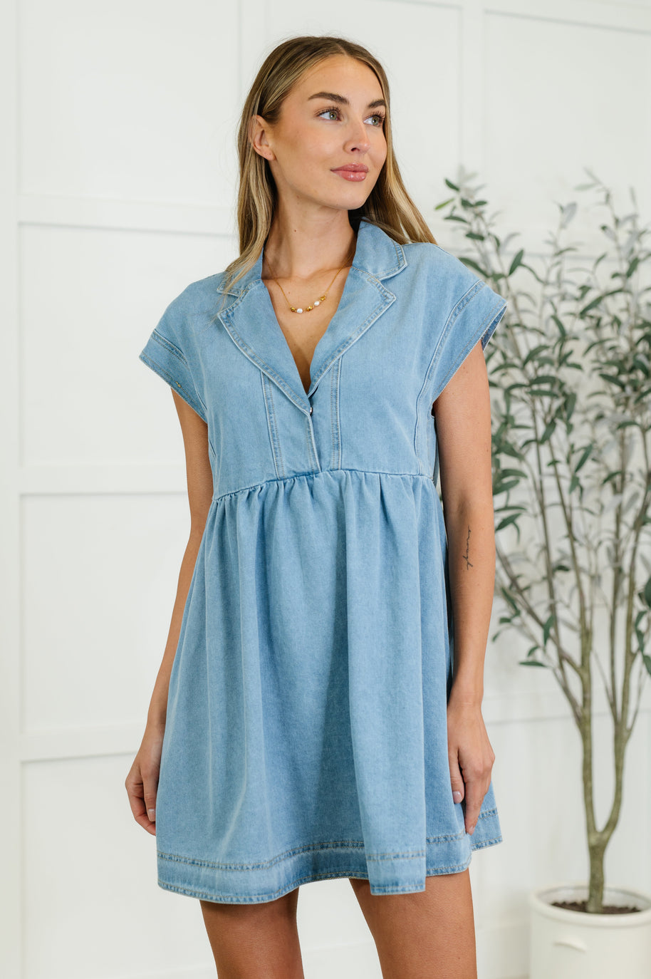 First Rodeo Denim Dress-Womens-Ave Shops-[option4]-[option5]-[option6]-[option7]-[option8]-Shop-Boutique-Clothing-for-Women-Online
