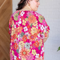 Flit About Floral Top in Pink-Tops-Ave Shops-[option4]-[option5]-[option6]-[option7]-[option8]-Shop-Boutique-Clothing-for-Women-Online