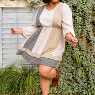 Floral Cuts Dress-Womens-Ave Shops-[option4]-[option5]-[option6]-[option7]-[option8]-Shop-Boutique-Clothing-for-Women-Online