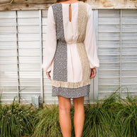 Floral Cuts Dress-Womens-Ave Shops-[option4]-[option5]-[option6]-[option7]-[option8]-Shop-Boutique-Clothing-for-Women-Online