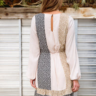 Floral Cuts Dress-Womens-Ave Shops-[option4]-[option5]-[option6]-[option7]-[option8]-Shop-Boutique-Clothing-for-Women-Online