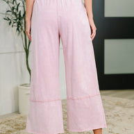 PREORDER: Flower Applique Cropped Flare Bottoms in Light Pink-Womens-Ave Shops-[option4]-[option5]-[option6]-[option7]-[option8]-Shop-Boutique-Clothing-for-Women-Online